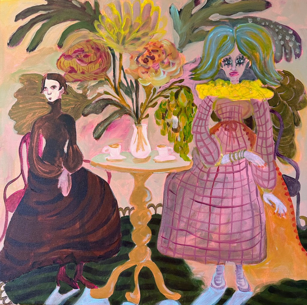 Birgitan uusi naapuri toi tuliaisiksi yliampuvan kukkapuketin.